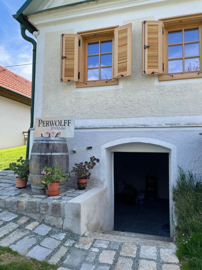 Ferienhaus Perwolff Eisenberg an der Pinka Exteriör bild